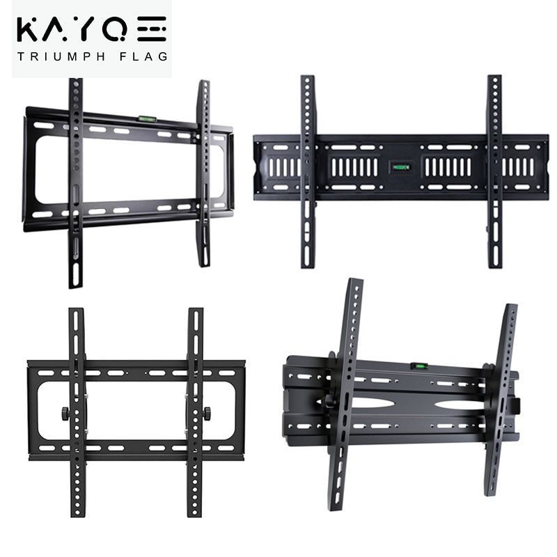 Universal Wall Mount Tilt Swivel Bracket TV Rack for TV 32-75 Inch LCD/LED Plasma TV Mount Up To VESA 600x400mm and 154lbs