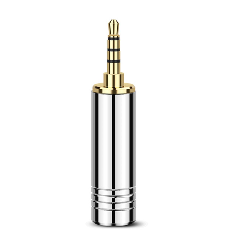 Jack 2.5 Headphone Plug 4 Pole Stereo Rhodium Plating Balanced Plug 2.5mm Minijack For Soldering Audio Headset Wire Connector: Gold Silver 2pcs / 10 package