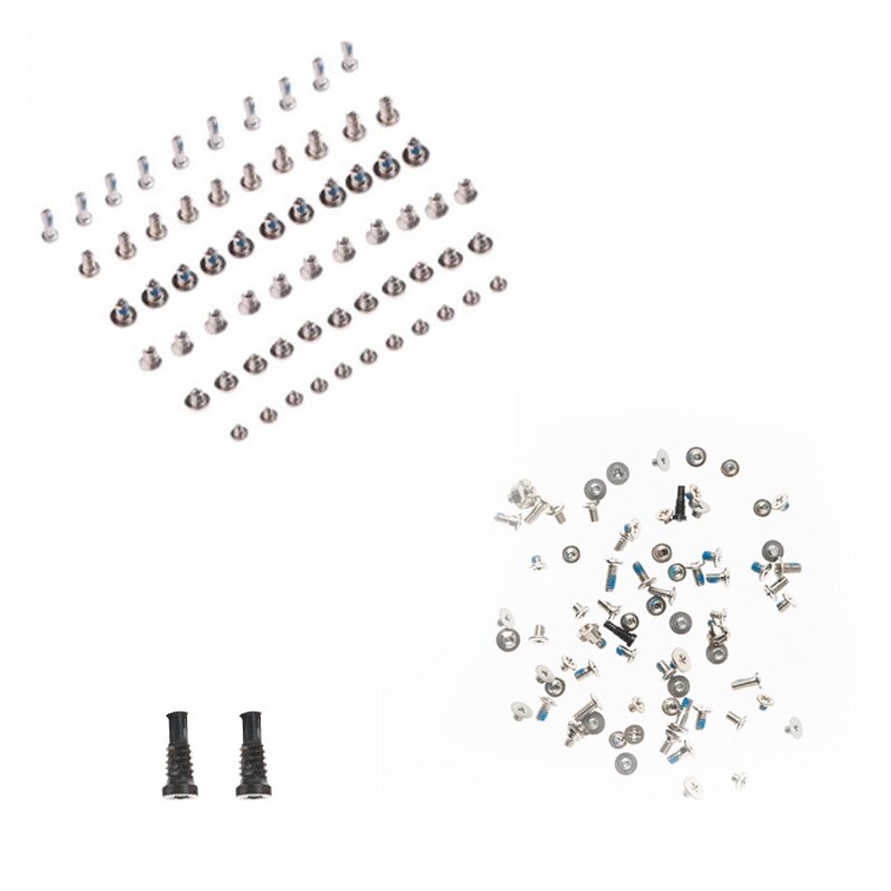 1Set Full Screw Set Replacement For iPhone 5 5S 5C 6 6S Plus Mobile Accessories Complete Kit With 2 Bottom Dock