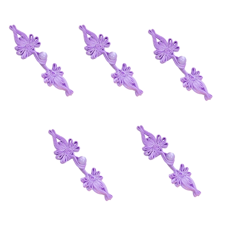 Chinese strikknopen satijn stof sluitingen knop DIY Craft voor Cheongsam Chinees: Black Nickel