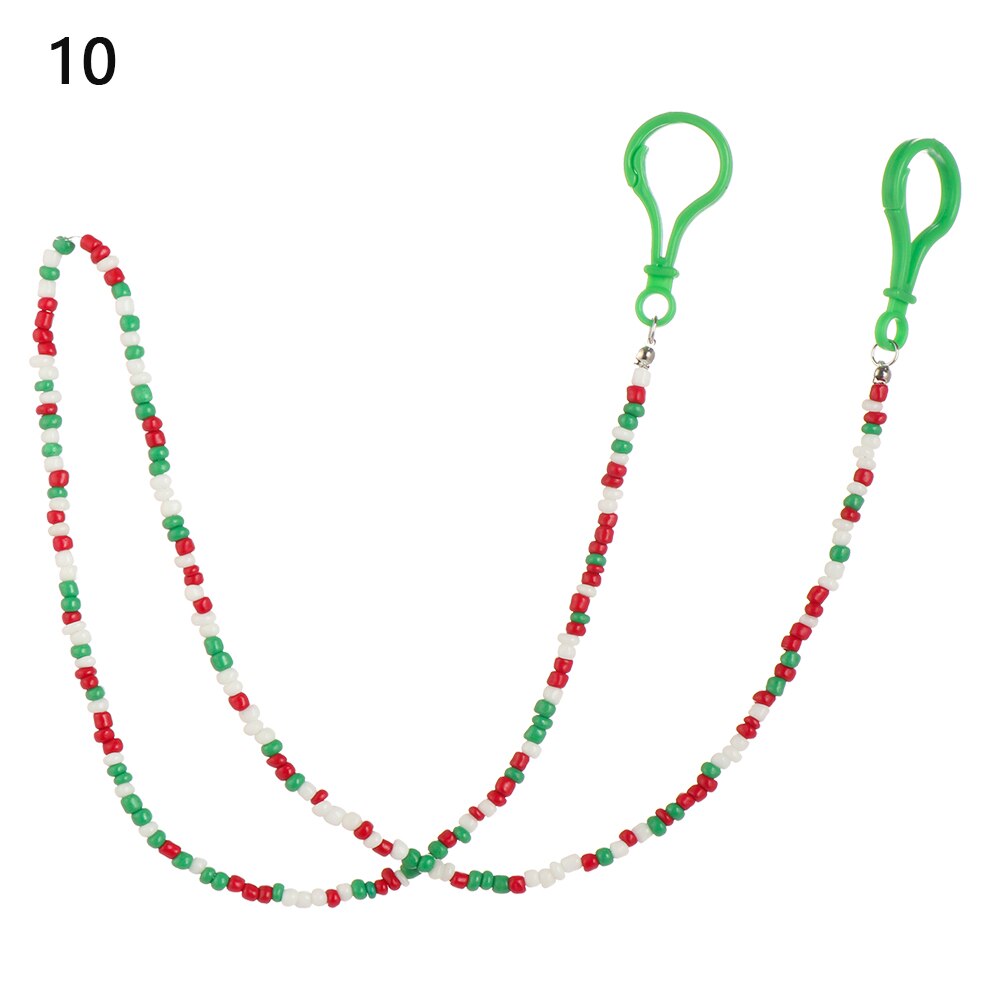 1Pc Multifunctionele Anti-verloren Masker Lanyard Bril Ketting Brillen Cord Kerst Opknoping Hals Extender Touw Kids Oor Guard: 10