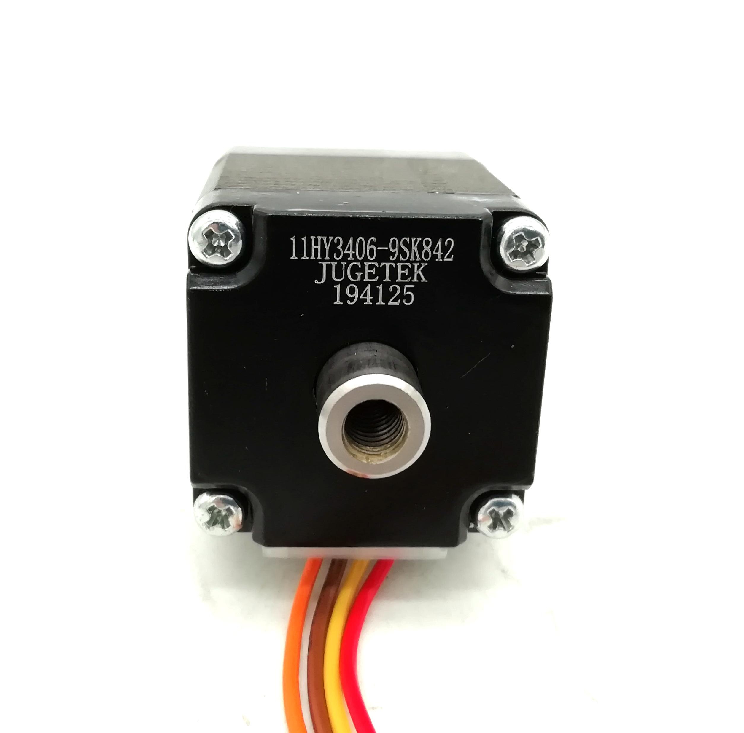 Nema11 Hollow Shaft Stepper Motor with Both Front and Rear M5 Screw Hollow Shaft use for SMT