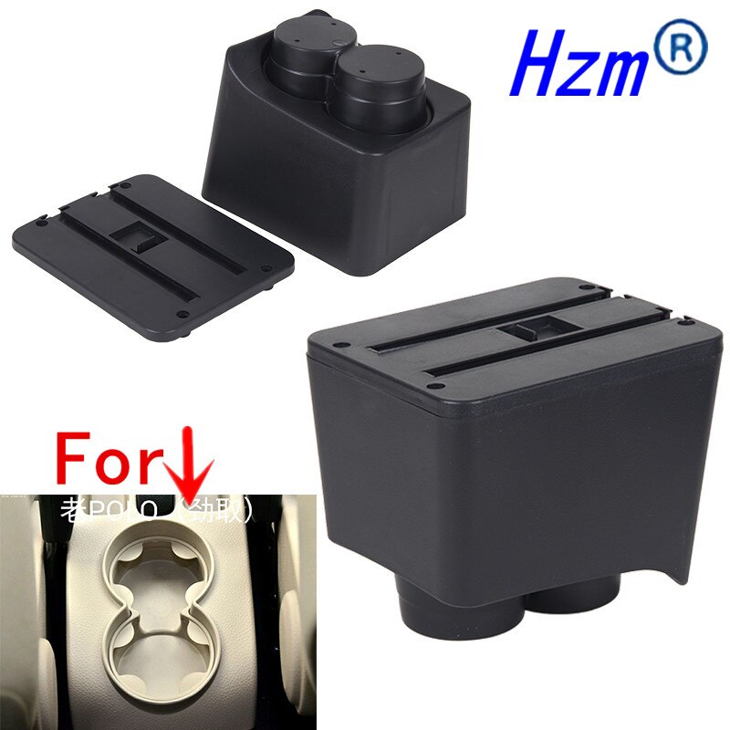 For VW Polo Mk4 2002 Polo Vivo Center Centre Console Storage Box Armrest 2003 2004 2005 2006 2007