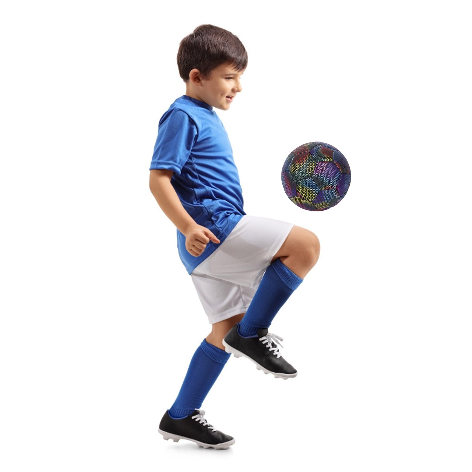 Lichtgevende Voetbal Licht Up Voetbal Glow In The Dark Maat 4/5 Voetbal Licht Up Voetbal Voor Kinderen Voetbal training