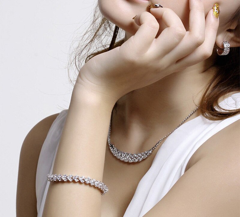 Bracelets en chaîne Zircon pour femmes et filles, bijou délicat en argent Sterling 925, bijoux d'anniversaire, à la , LY270