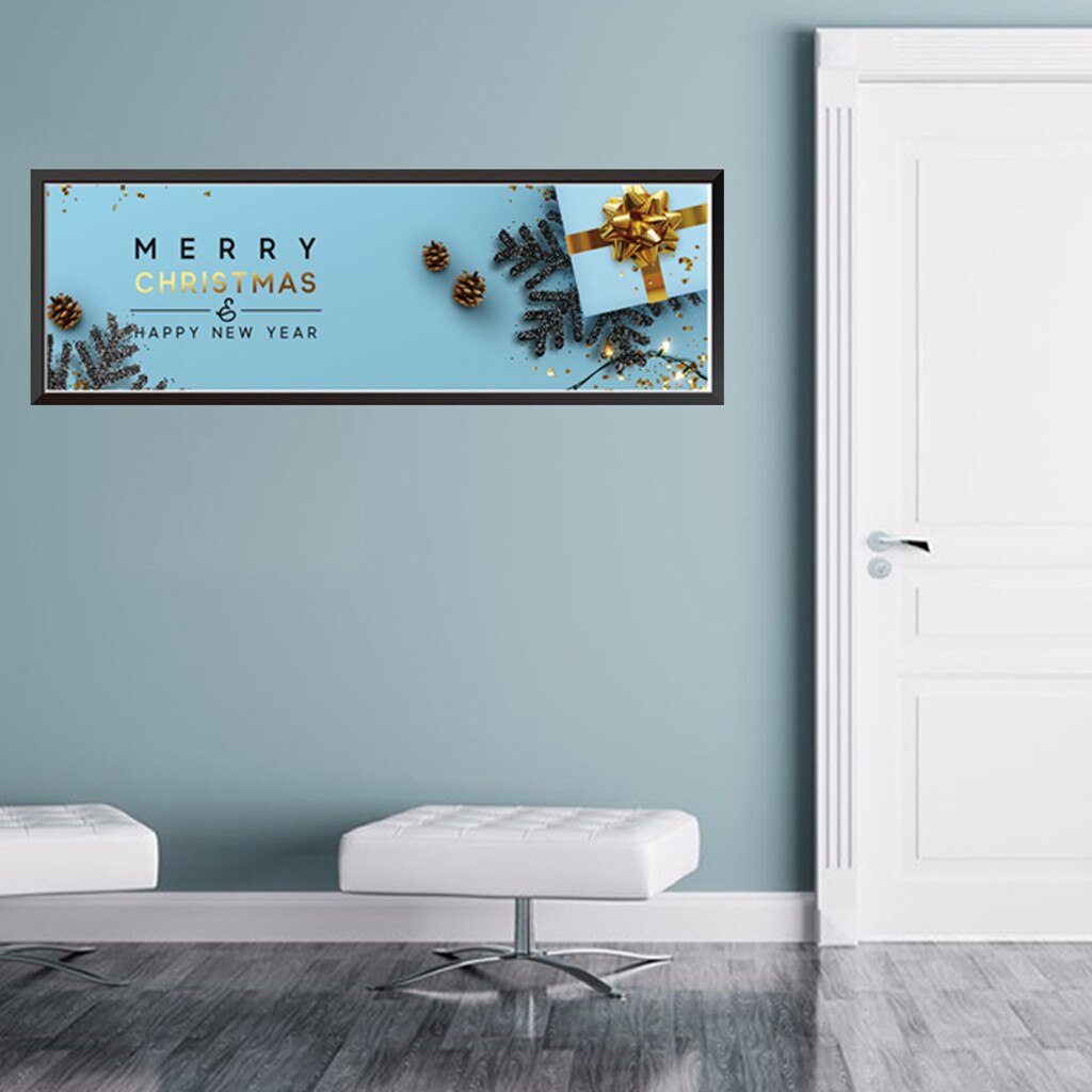 Christmas Wall Stcikers Year Window Decoration Santa Claus Home Deco Home Decor Stickers Cute Christmas Window Stickers: D