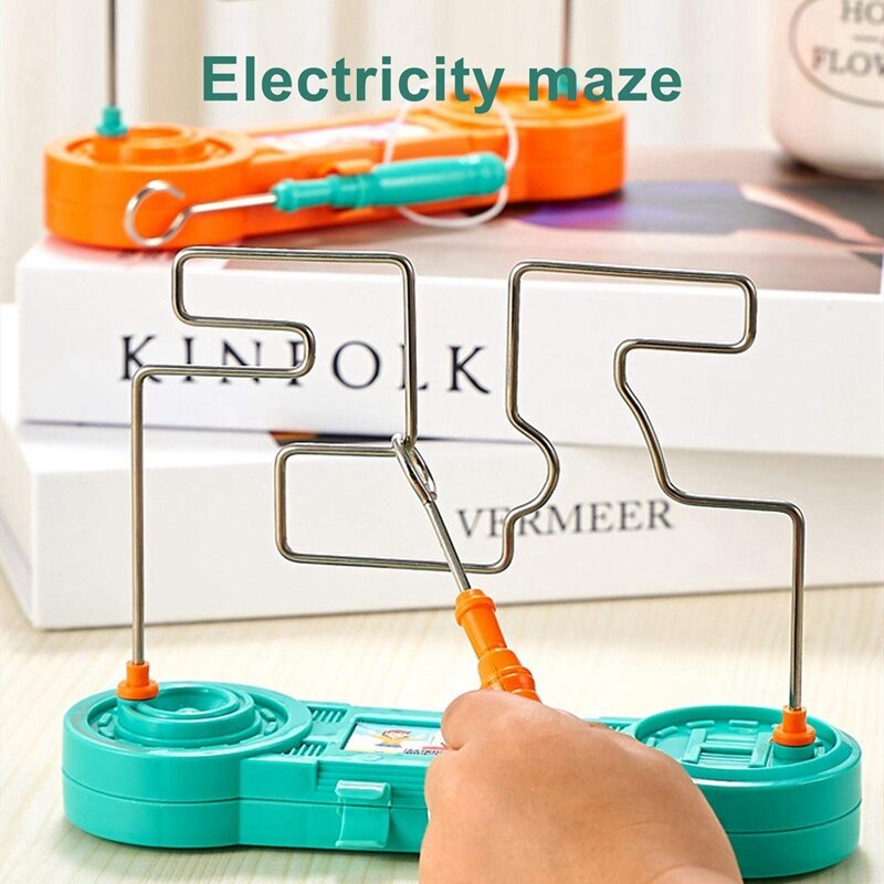 Bump Doolhof Speelgoed Elektrische Dont Buzz De Draad Game Classic Tafelblad Puzzel Game Retro Speelgoed Voor Familie Verzamelen