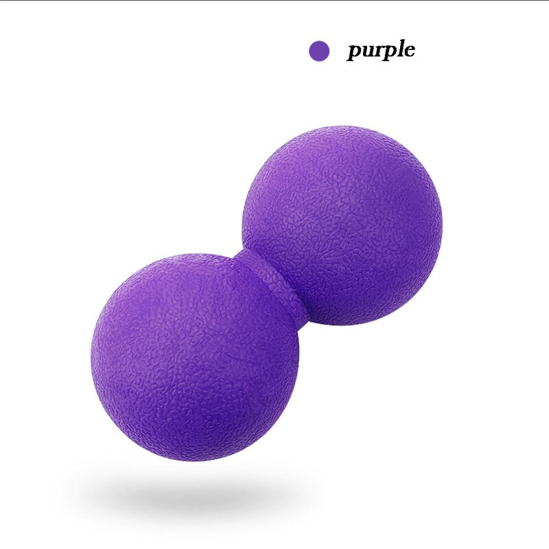 Peanut Balls Deep Muscle Relaxation Massage Ball Plantar Cervical Spine Fascia Ball Whole Body Massage Meridians Balls Unisex: purple