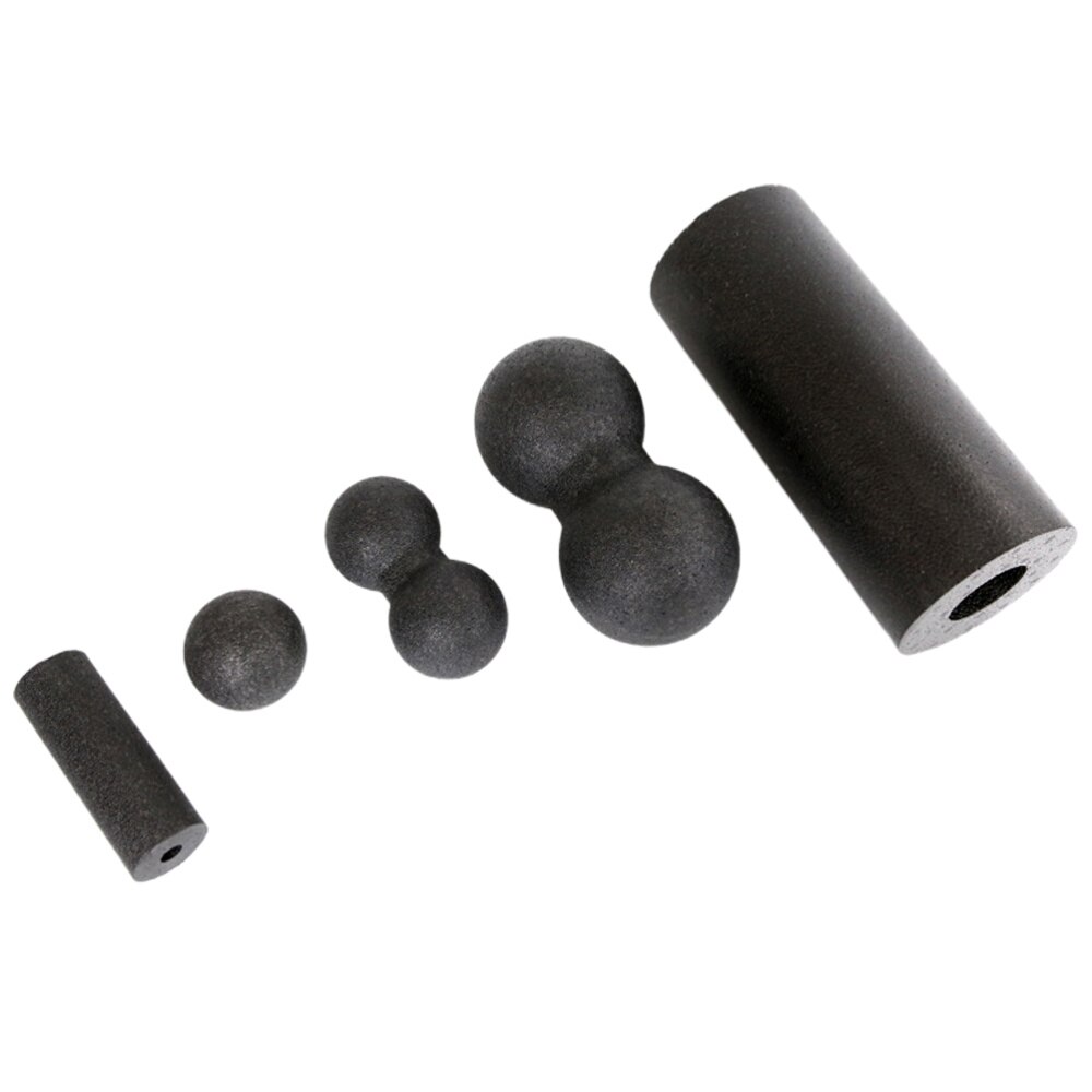 5 Pcs Spiky Ball Fitness Durbale Balans Yoga Accessoires Yoga Cilinder Roller Foam Roller Voor Vrouwen Mannen Diy Massage
