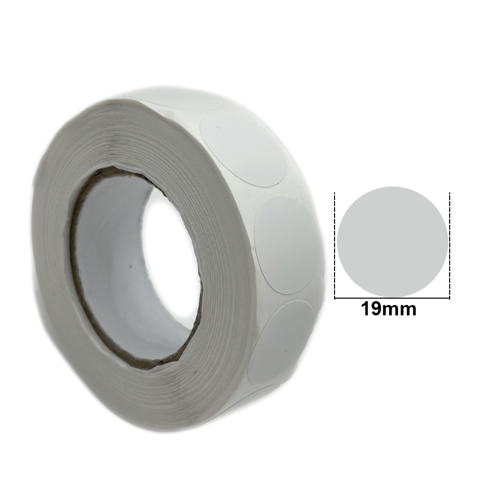 1000/Pcs tir pour cible 19mm noir/rouge cible plâtres tir cible plâtres autocollant Bullseye alésage tir accessoires: WHITE