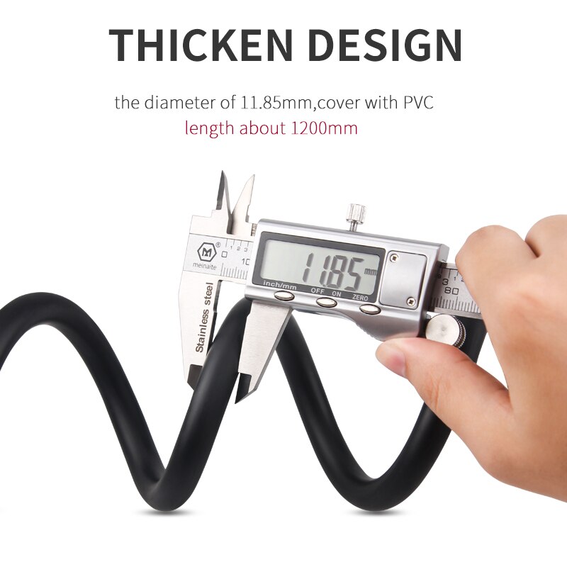 ULAC Bike Lock 110dB Bicycle Electronic Alarm Lock Cycling Bike Steel Cable Lock Anti-Theft Bike Locker Road Bike Safe Wire Lock