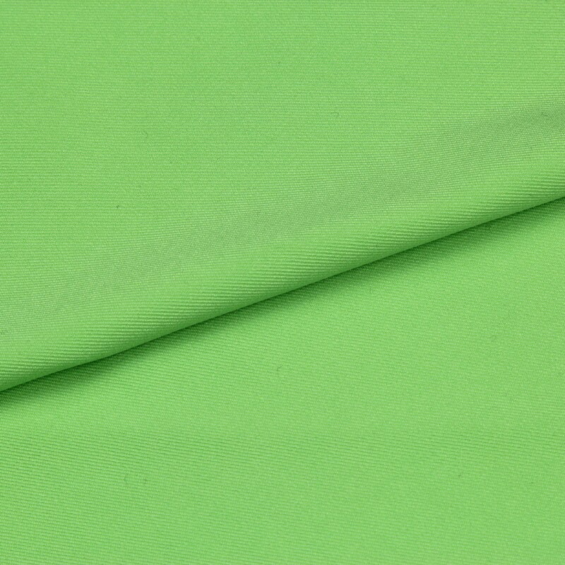 Bright green silk spun silk fabric very soft very thick 50momme 55" width by yard,SRS056