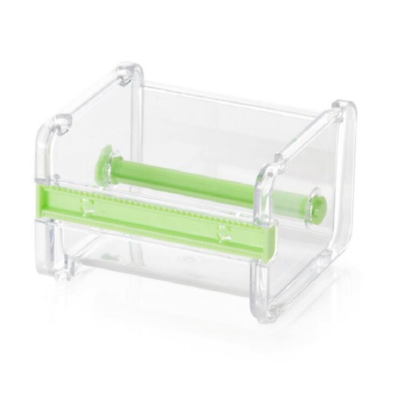 HKYSHP Desktop tape packaging cutter tape storage box mini tape storage box storage seat school office supplies