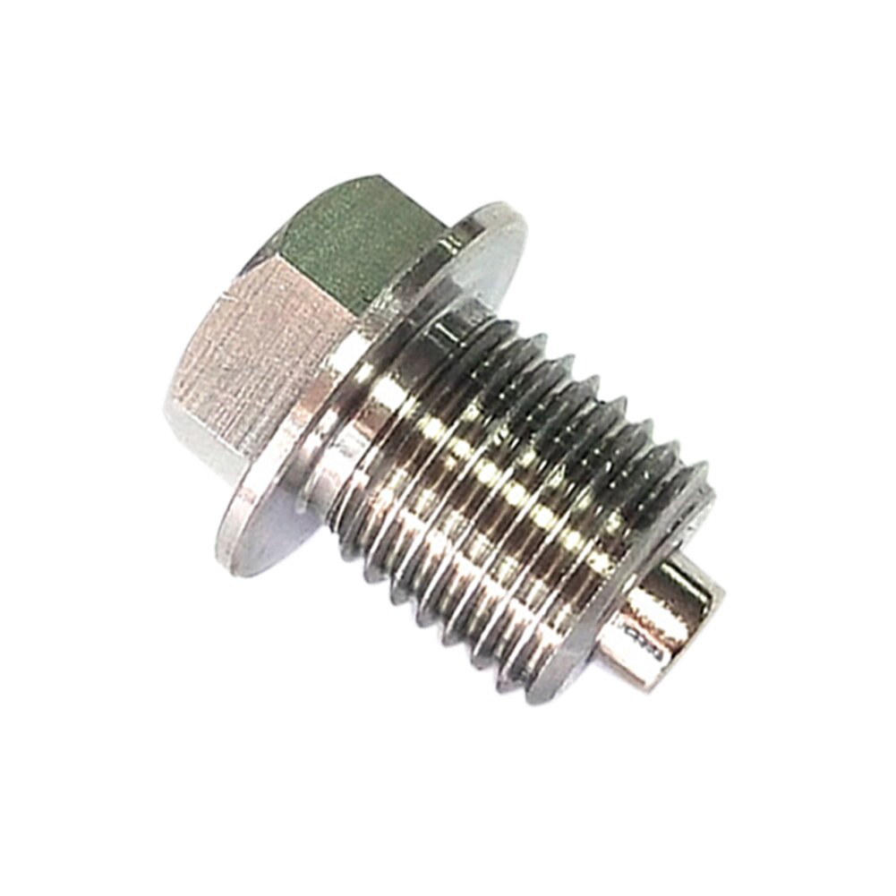 M14*1.5Auto Screw Cap Magnetic Oil Drain Plug Neo Magnets Oil Drain Sump Nut Drain Bolt Silver For Auto Car Accessories Tools