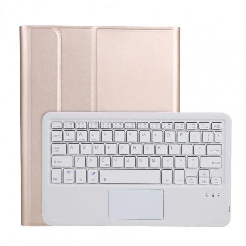 Bluetooth-compatible Tablet Keyboard for iPad Po 11 Wireless PC Keyboard Touchpad Keypad Keyboard Case teclado inalámbrico: Golden Upgrade