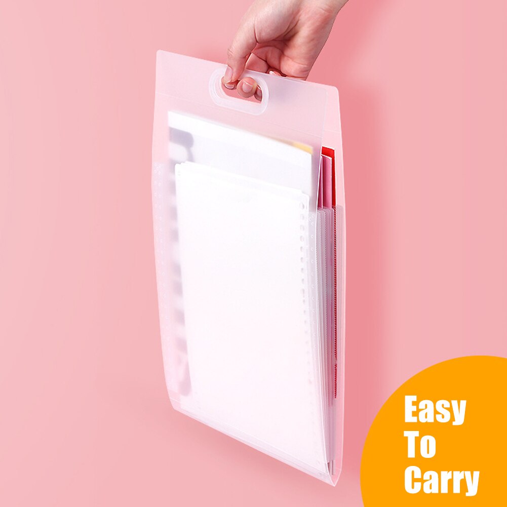 Classification Accordion Study A4 Size Multi-layer Paper Document Organizer 6 Pockets Home Business School Office File Folder: White