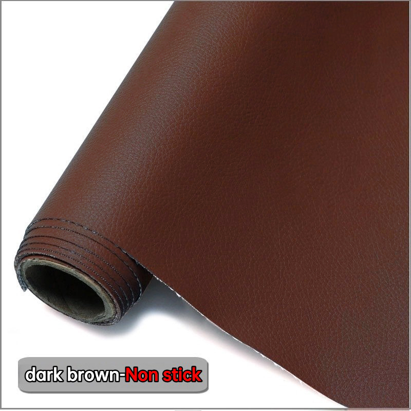 50/100/200x160cm non-stick synthetisch leer stof meubilair bank tas autostoel naaien DIY materiaal lederen patches Leathercraft: 21X14cm / Oranje