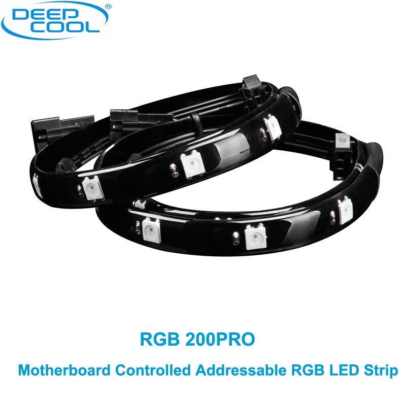 Deepcool ARGB LED Strip PC addressable LED strip for Asus ara synchronization Led band for computer case decoration ARGB 5v