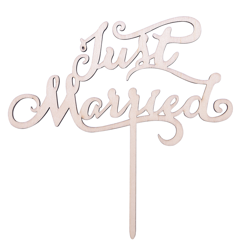 Pop Wedding Cake Topper Mr & Mrs Bridal Shower Wedding Anniversary Party Decorations Wooden Bride Groom Cake Decorating Tools: MINT GREEN