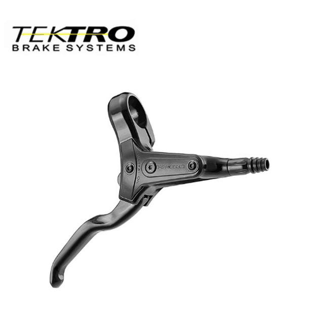 Palancas de freno de disco hidráulico para bicicleta de montaña TEKTRO HD-M285 HD-M275 TKD143 pinza de mango de nivel de freno: YELLOW