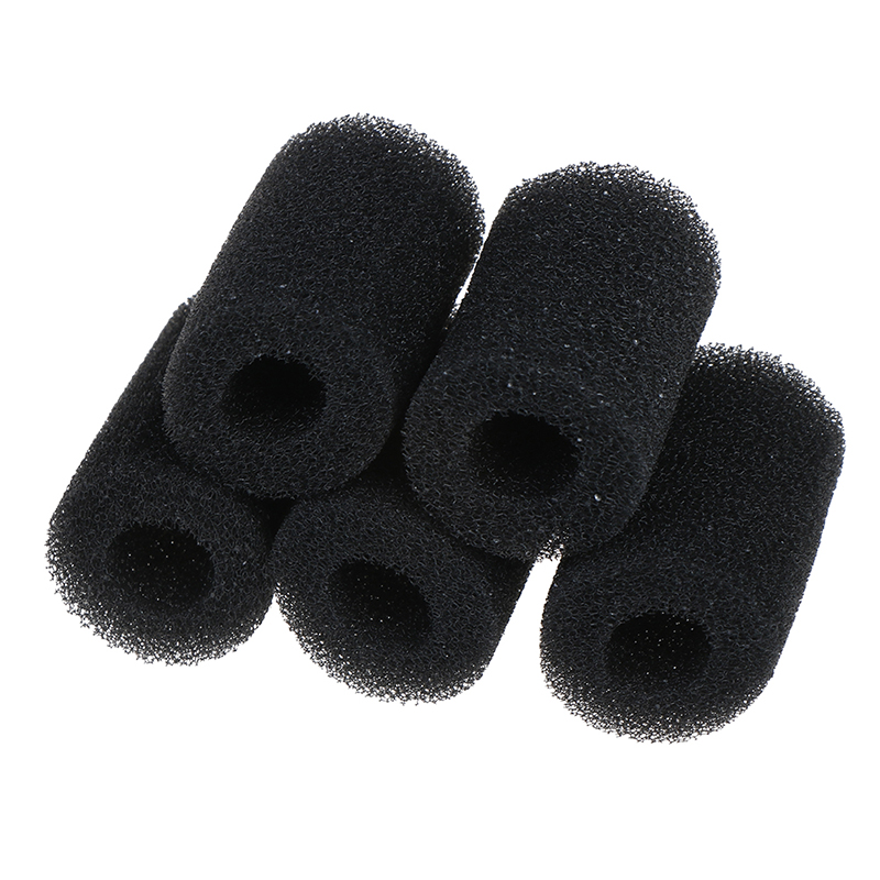 5 Stücke Schwamm Aquarium Filter Schutz Abdeckung Für Aquarium Einlass Teich Schwarz Schaum 15mm Schiff