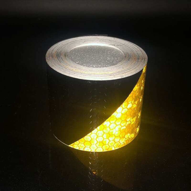 Car Reflective Tape Sticker Automobile Motorcycles Safety Warning Tape Reflective Film Car Stickers