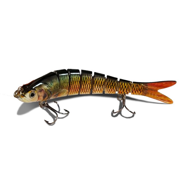 8 Section Fishing Lure 14cm 25g Multi Jointed Lures Bait Pike Sinking Wobblers Swimbait Fishing Tackle For Bass Isca Crankbait: 05