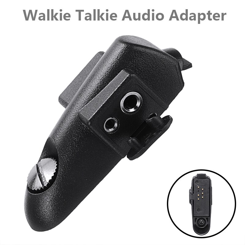 Adecuado para enchufes moldeados estándar, 2 pines para Baofeng 9700 A58 UV9R Motorola GP HT MTX, accesorios de adaptador de piezas para Walkie Talkie