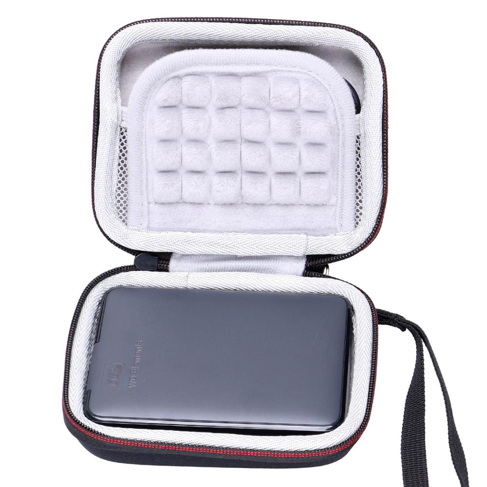 Funda rígida LTGEM EVA para WD 2TB Elements, disco duro externo portátil, Compatible con 1TB y 2TB y 3TB