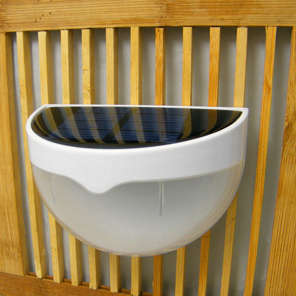 LIXADA Solar Power Wireless LED Lamp Wall Mount Light Sensor for Garden Gutter Fence Wall Roof Door Entrance Outdoor Use