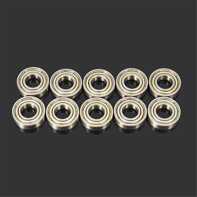 10Pcs/Set 10x22x6mm 6900zz Deep Groove Ball Bearings Metal Steel Sealed Shielded Miniature Mini Ball Bearing For Machine Tools