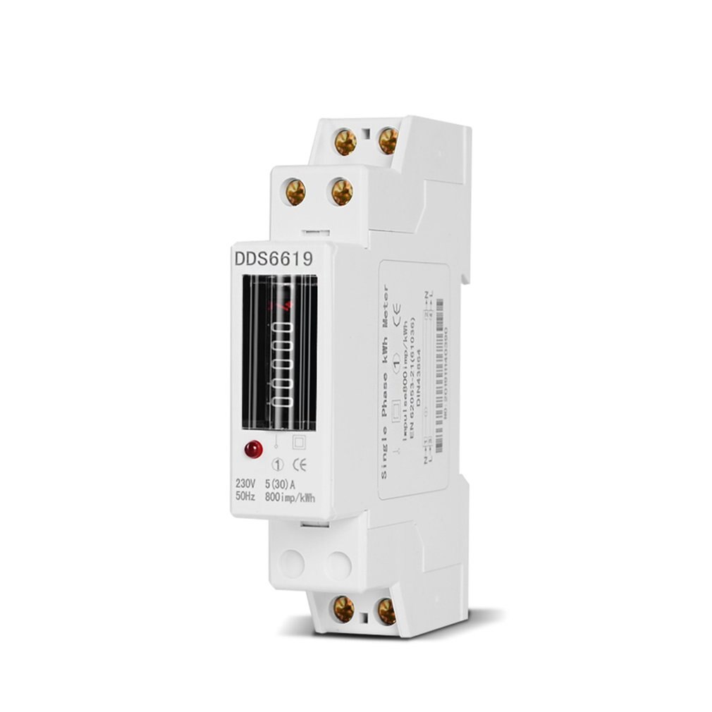 220 / 380V 5-80A Energy Consumption Digital electricity meter 3 phase 4P KWh meter with digital LCD products are often used in energy measurement systems