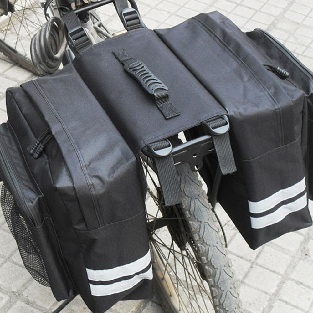 30 L Grote Capaciteit Fiets Achter Plank Zak Mountainbike Motorfiets Achter Fiets Achter Dubbele Zadeltas