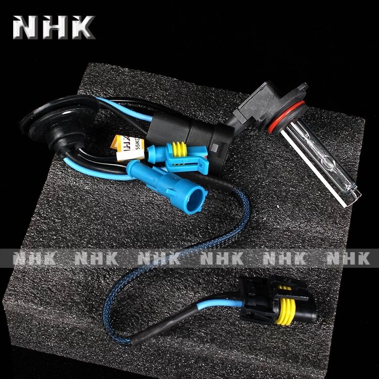 Kit de bombillas de xenón h1 hid para faro de coche, lámpara de 6000k para NHK, encendido rápido, color amarillo, CA de 35W, 2 uds.