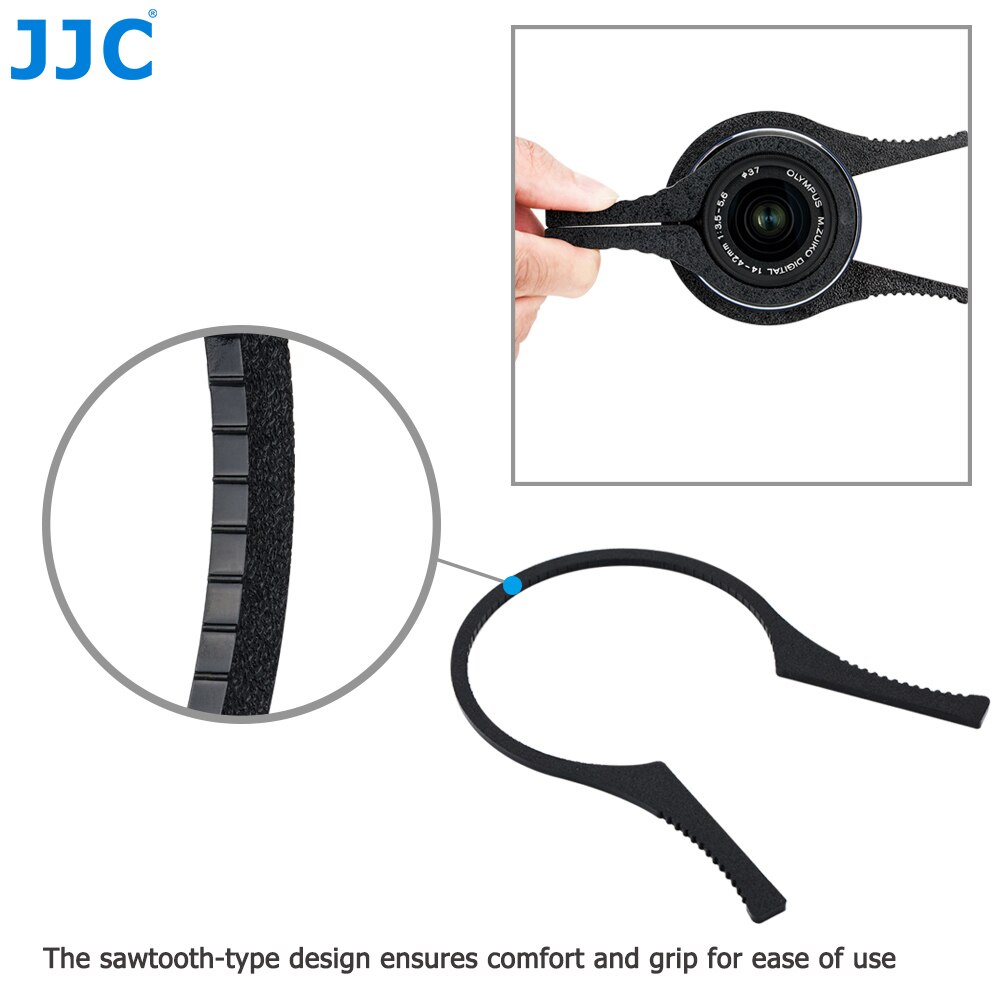 JJC 3in1 Filter Wrench for 37mm 40.5mm 46mm 49mm 52mm 55mm 58mm 62mm 67mm 77mm 82mm 86mm UV CPL ND Filter Remove Detaching Tool