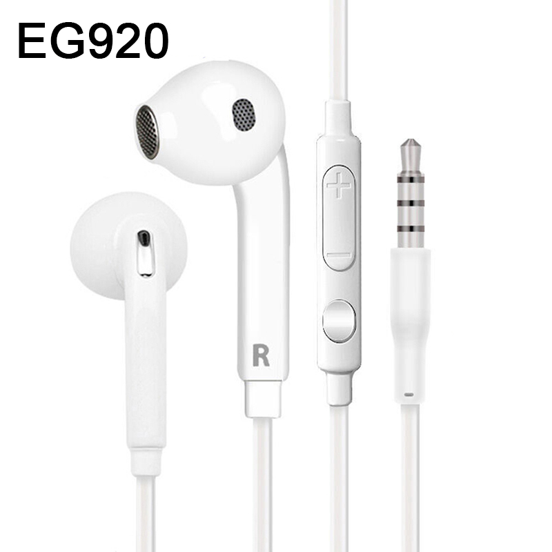 Earphones EHS64 With Built-in Microphone 3.5mm In-Ear Wired Headset: GRAY