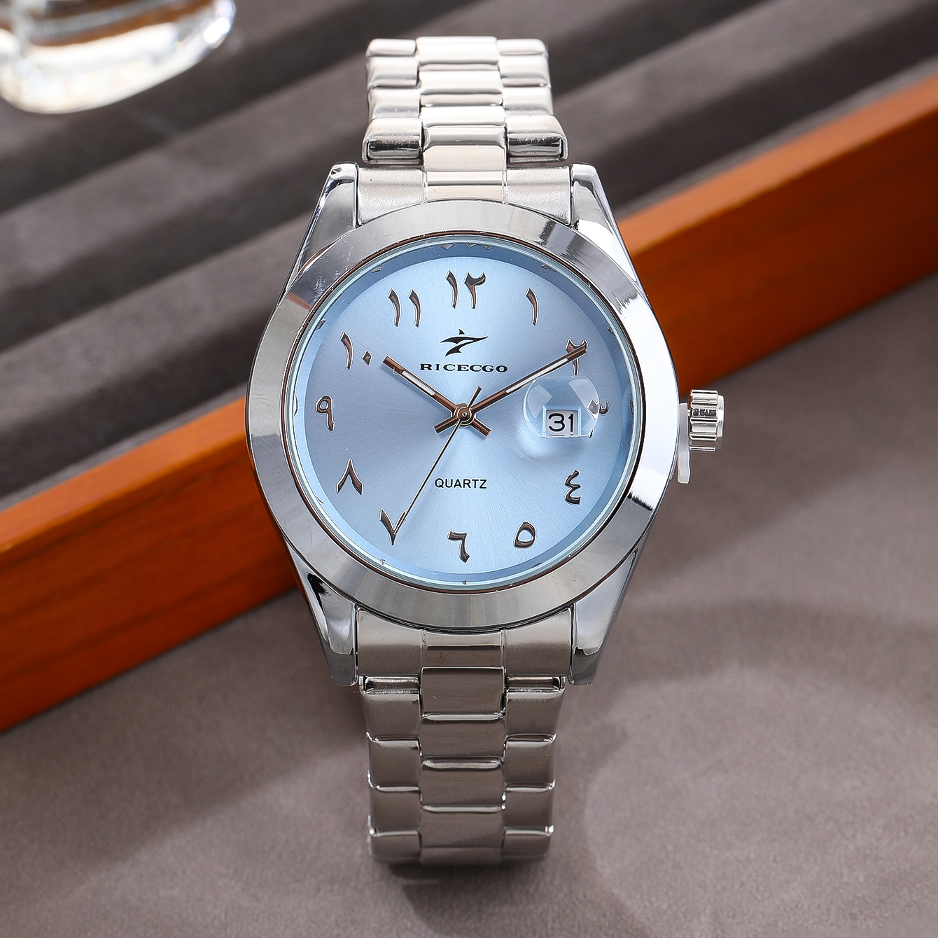 Quartz ur herreur luksuriøst trendy enkelt moderigtigt armbåndsur til daglig brug forretningsur herreur kalenderure