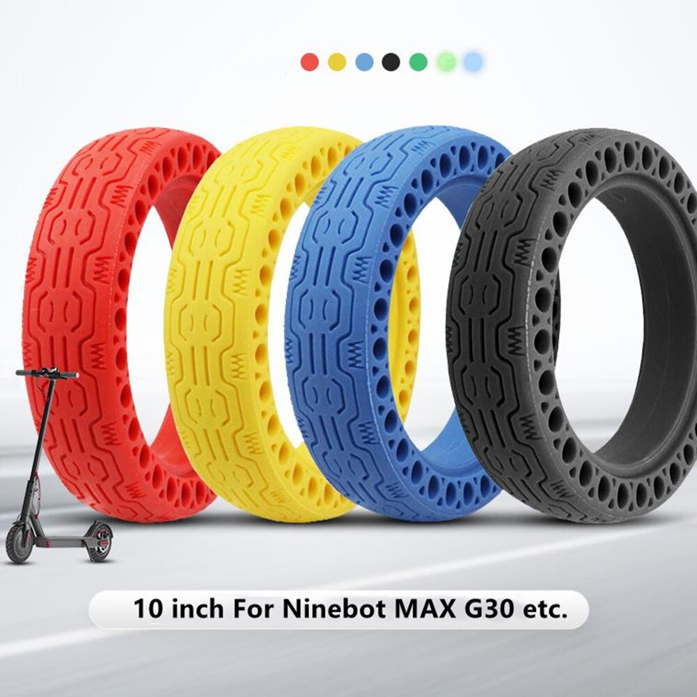 10 Inch Solid Band Elektrische Scooter Rubber Band Voor-Ninebot Max G30/Pro/Plus Elektrische Scooter Accessoires