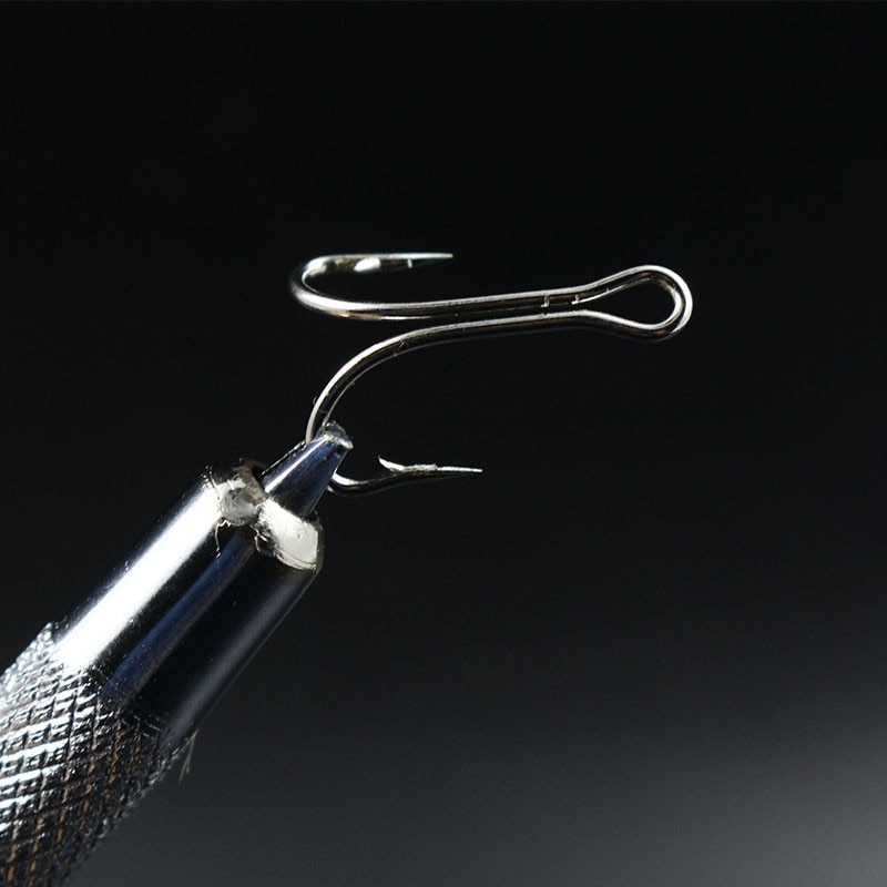 20 Pcs/Pack Strong Double Claws Salmon Fly Tying Hooks High Carbon Super Frog Duplex fly Hook 2#4#6# saltwater fly fishing hooks