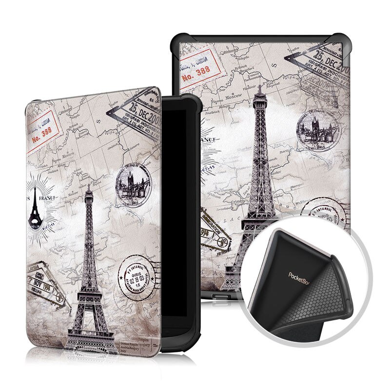 Etui mince pour livre de poche 616/627/632 Ereader housse de protection peau pour livre de poche Basic Lux 2/Touch Lux/Touch HD 3 Funda: 2