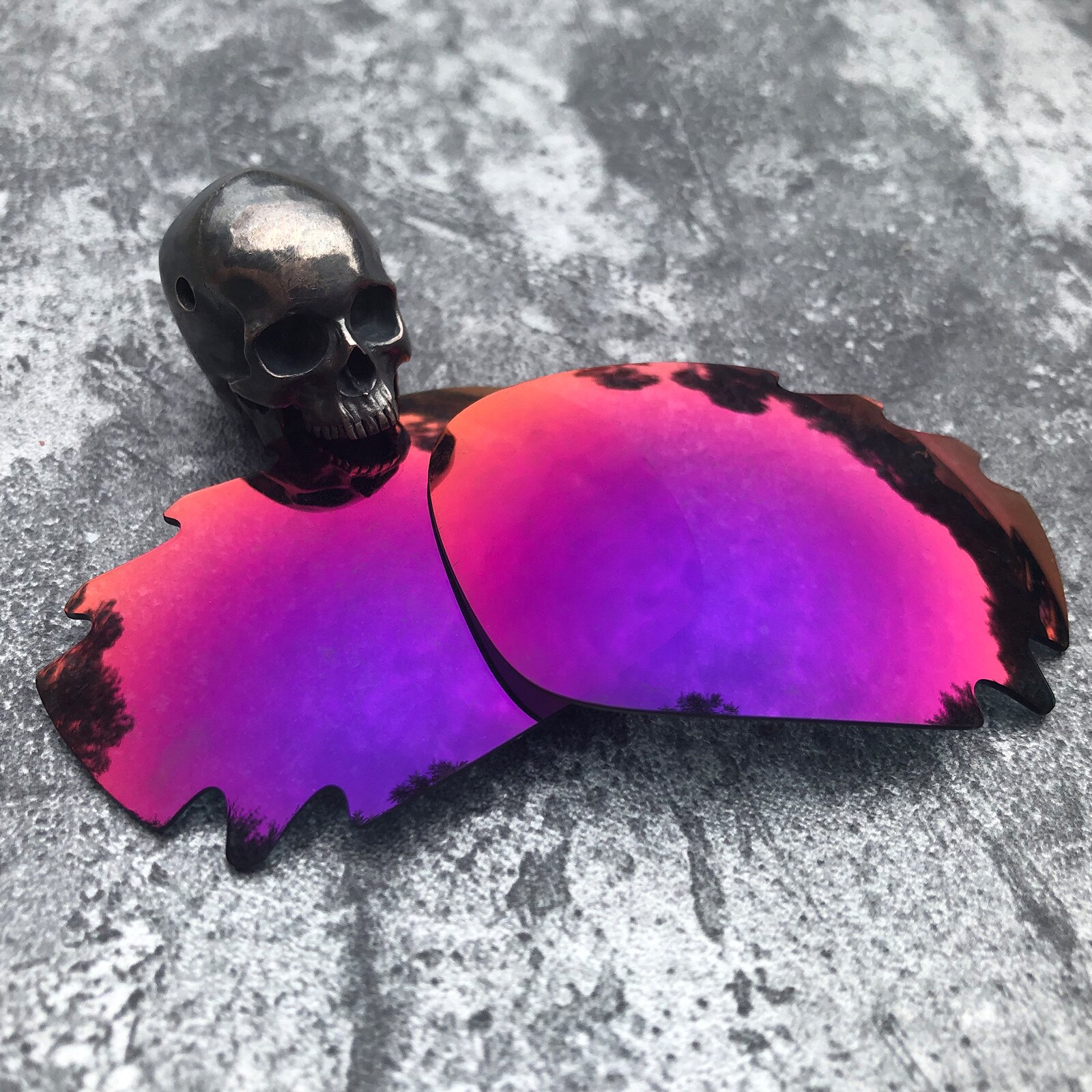 Firtox – lentilles de remplacement polarisées améliorées, pour lunettes de soleil à ventilation Oakley Jawbone (lentilles uniquement), plusieurs Options: Purple Red