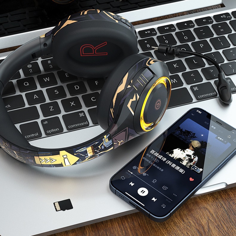 Sports Wireless Earphones Noise Cancelling Headphone Long Battery Life Game Headset Low-latency Noise Cancelling