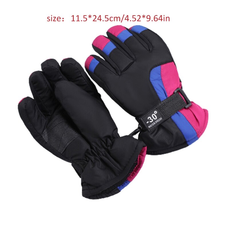 Winter Sneeuw Handschoenen Waterdicht Winddicht Polyester Warmte Sneeuw Sport Ski Snowboard Koud Weer Road Fietsen Necessaries