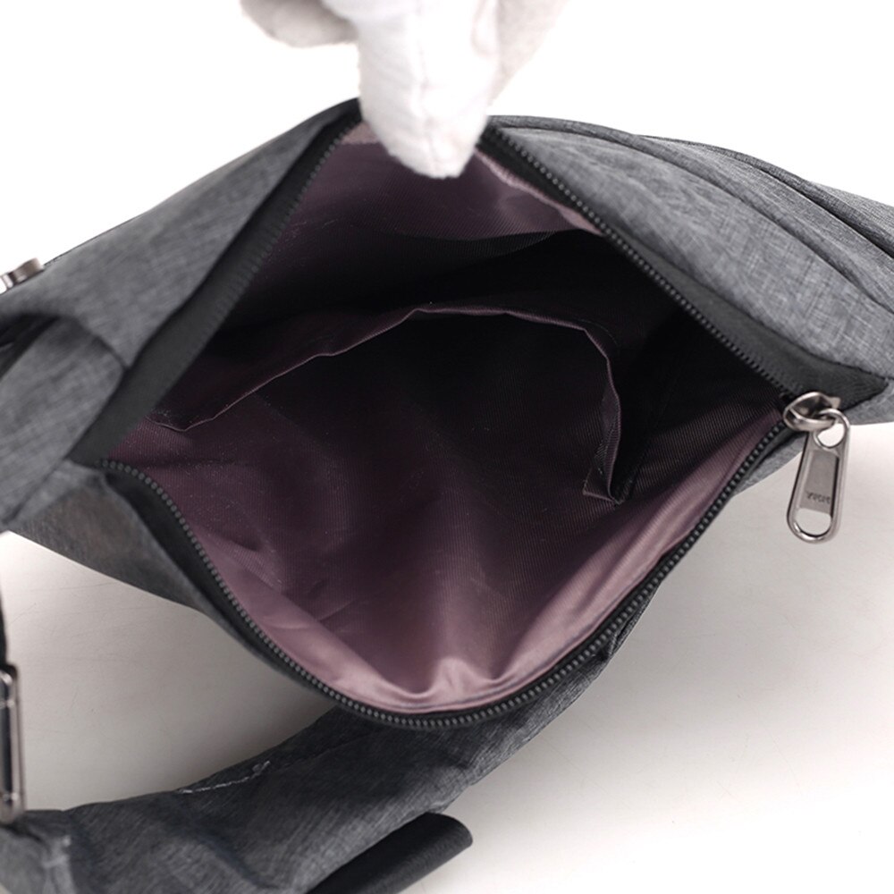 Männer Schlinge Tasche Männlichen lässig Leinwand Brust Tasche Anti Diebstahl Umhängetaschen Einkaufen Sport Schüler Handtaschen Schulter Bote