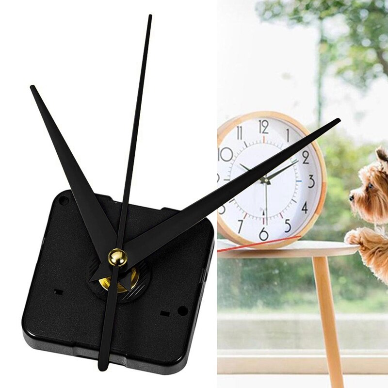 2Pcs Silent Quartz Clock Motor Kit Movement Mechanism with 4 Pairs of Hands DIY Clock Parts Repair Replacement CNIM