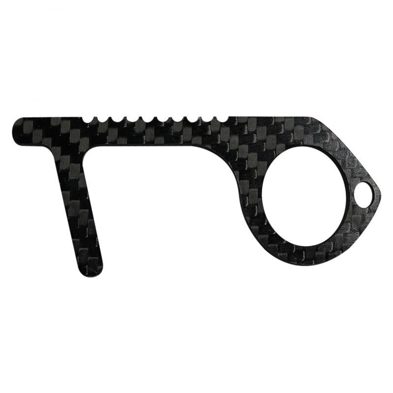 Elevator Non-contact Button Safety Tool Door Handle Brass Safety Key Socket Insulation Non-contact Bottle Opener