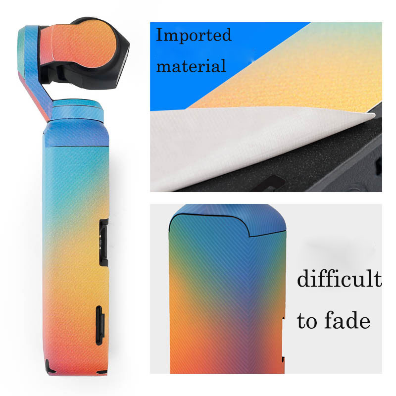 Body Decals For DJI OSMO POCKET Accessories Waterproof 3M PVC Stickers Body Decals Film For OSMO POCKET Handheld Gimbal Camera