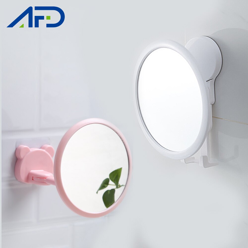 Drill-free Bathroom Mirror Makeup Vanity Shave Mir... – Grandado