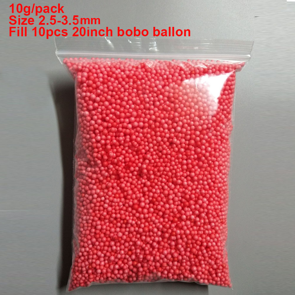 10g 2.5-3mm Foam Beads Colorful Styrofoam Beads Foam Balls Arts Crafts Party Decorations Boxes Vase Bobo Ballon Fillter