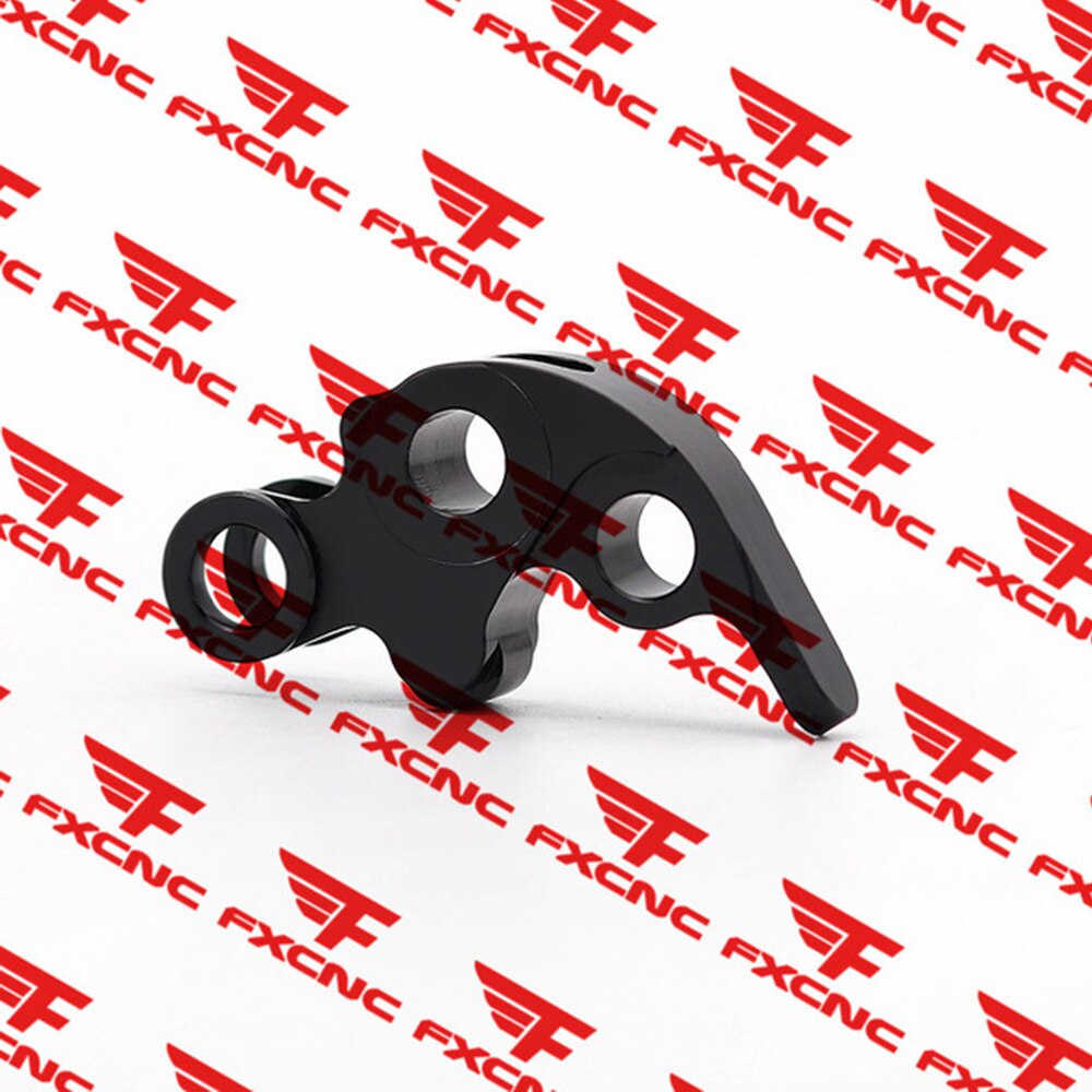 CNC Motorcycle Clutch Lever Left Side Head Adapter Mount Bracket Motor Brake Lever Right Side Head Adapter For Honda Kawasaki